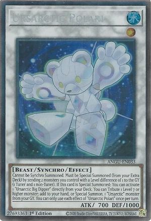 Ursarctic Polari (CR) (ANGU-EN033) - Ancient Guardians 1st Edition - Premium Yugioh Single from Konami - Just $7.21! Shop now at Game Crave Tournament Store
