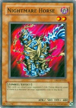 Nightmare Horse (DR1-EN025) - Dark Revelation Volume 1 Unlimited - Premium Yugioh Single from Konami - Just $0.69! Shop now at Game Crave Tournament Store