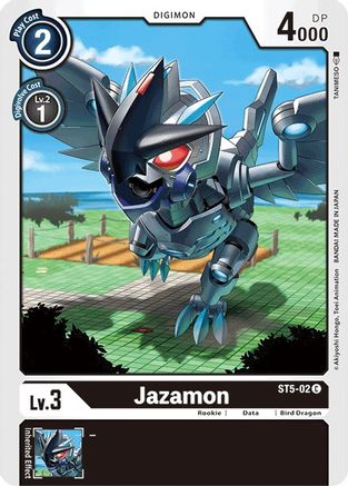 Jazamon (ST5-02) - Starter Deck 05: Machine Black - Premium Digimon Single from Bandai - Just $0.25! Shop now at Game Crave Tournament Store