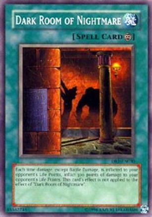 Dark Room of Nightmare (DR1-EN030) - Dark Revelation Volume 1 Unlimited - Premium Yugioh Single from Konami - Just $1.26! Shop now at Game Crave Tournament Store
