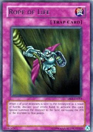 Rope of Life (DR1-EN054) - Dark Revelation Volume 1 Unlimited - Premium Yugioh Single from Konami - Just $0.28! Shop now at Game Crave Tournament Store