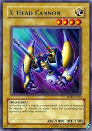 X-Head Cannon (DR1-EN059) - Dark Revelation Volume 1 Unlimited - Premium Yugioh Single from Konami - Just $0.38! Shop now at Game Crave Tournament Store