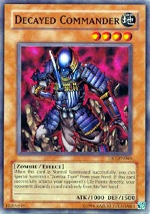 Decayed Commander (DR1-EN065) - Dark Revelation Volume 1 Unlimited - Premium Yugioh Single from Konami - Just $0.25! Shop now at Game Crave Tournament Store