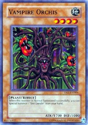 Vampire Orchis (DR1-EN069) - Dark Revelation Volume 1 Unlimited - Premium Yugioh Single from Konami - Just $0.25! Shop now at Game Crave Tournament Store