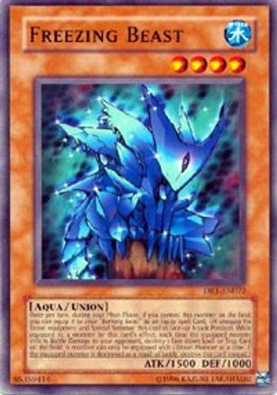 Freezing Beast (DR1-EN072) - Dark Revelation Volume 1 Unlimited - Premium Yugioh Single from Konami - Just $0.25! Shop now at Game Crave Tournament Store