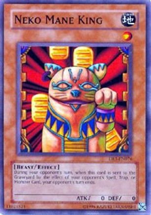 Neko Mane King (DR1-EN076) - Dark Revelation Volume 1 Unlimited - Premium Yugioh Single from Konami - Just $0.30! Shop now at Game Crave Tournament Store