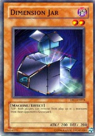 Dimension Jar (DR1-EN078) - Dark Revelation Volume 1 Unlimited - Premium Yugioh Single from Konami - Just $0.26! Shop now at Game Crave Tournament Store