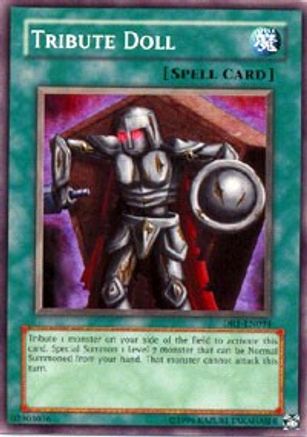 Tribute Doll (DR1-EN094) - Dark Revelation Volume 1 Unlimited - Premium Yugioh Single from Konami - Just $0.25! Shop now at Game Crave Tournament Store