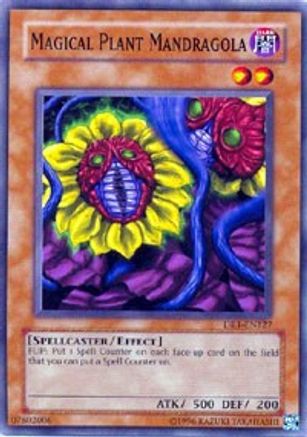 Magical Plant Mandragola (DR1-EN127) - Dark Revelation Volume 1 Unlimited - Premium Yugioh Single from Konami - Just $0.25! Shop now at Game Crave Tournament Store