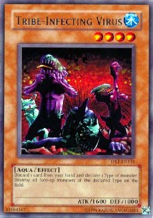 Tribe-Infecting Virus (DR1-EN131) - Dark Revelation Volume 1 Unlimited - Premium Yugioh Single from Konami - Just $7.51! Shop now at Game Crave Tournament Store