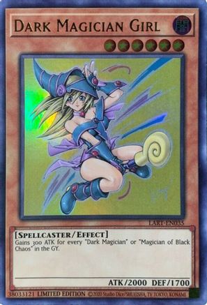 Dark Magician Girl (2021) (LART-EN035) - The Lost Art Promotion Limited - Premium Yugioh Single from Konami - Just $15.78! Shop now at Game Crave Tournament Store