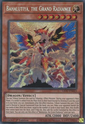 Bahalutiya, the Grand Radiance (LIOV-EN023) - Lightning Overdrive 1st Edition - Premium Yugioh Single from Konami - Just $0.46! Shop now at Game Crave Tournament Store