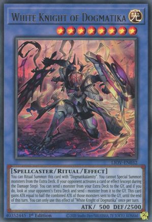 White Knight of Dogmatika (LIOV-EN032) - Lightning Overdrive 1st Edition - Premium Yugioh Single from Konami - Just $0.65! Shop now at Game Crave Tournament Store