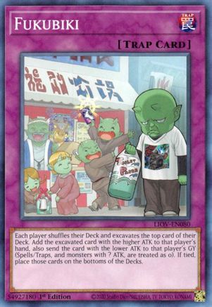 Fukubiki (LIOV-EN080) - Lightning Overdrive 1st Edition - Premium Yugioh Single from Konami - Just $0.25! Shop now at Game Crave Tournament Store