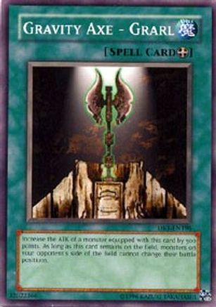 Gravity Axe - Grarl (DR1-EN196) - Dark Revelation Volume 1 Unlimited - Premium Yugioh Single from Konami - Just $0.25! Shop now at Game Crave Tournament Store
