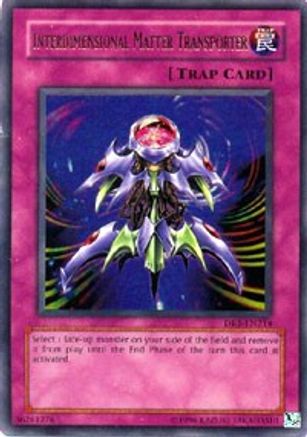 Interdimensional Matter Transporter (DR1-EN214) - Dark Revelation Volume 1 Unlimited - Premium Yugioh Single from Konami - Just $1.35! Shop now at Game Crave Tournament Store