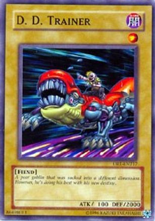 D.D. Trainer (DR1-EN217) - Dark Revelation Volume 1 Unlimited - Premium Yugioh Single from Konami - Just $0.25! Shop now at Game Crave Tournament Store