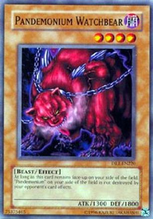 Pandemonium Watchbear (DR1-EN220) - Dark Revelation Volume 1 Unlimited - Premium Yugioh Single from Konami - Just $0.26! Shop now at Game Crave Tournament Store