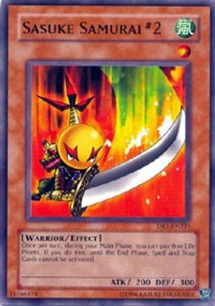 Sasuke Samurai #2 (DR1-EN221) - Dark Revelation Volume 1 Unlimited - Premium Yugioh Single from Konami - Just $0.30! Shop now at Game Crave Tournament Store