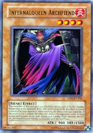 Infernalqueen Archfiend (DR1-EN233) - Dark Revelation Volume 1 Unlimited - Premium Yugioh Single from Konami - Just $0.38! Shop now at Game Crave Tournament Store