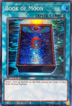 Book of Moon (OPTP-EN003) - Miscellaneous Promotional Cards Limited - Premium Yugioh Single from Konami - Just $45.14! Shop now at Game Crave Tournament Store