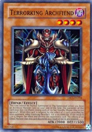 Terrorking Archfiend (DR1-EN234) - Dark Revelation Volume 1 Unlimited - Premium Yugioh Single from Konami - Just $2.22! Shop now at Game Crave Tournament Store