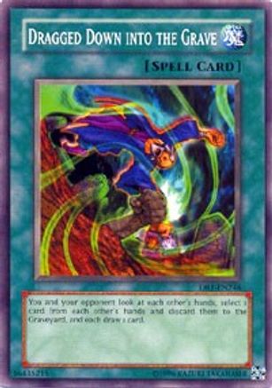 Dragged Down into the Grave (DR1-EN246) - Dark Revelation Volume 1 Unlimited - Premium Yugioh Single from Konami - Just $0.25! Shop now at Game Crave Tournament Store
