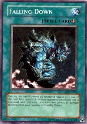 Falling Down (DR1-EN250) - Dark Revelation Volume 1 Unlimited - Premium Yugioh Single from Konami - Just $0.26! Shop now at Game Crave Tournament Store