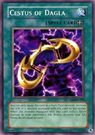 Cestus of Dagla (DR1-EN252) - Dark Revelation Volume 1 Unlimited - Premium Yugioh Single from Konami - Just $0.24! Shop now at Game Crave Tournament Store