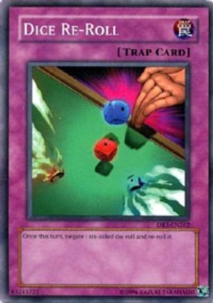 Dice Re-Roll (DR1-EN262) - Dark Revelation Volume 1 Unlimited - Premium Yugioh Single from Konami - Just $0.37! Shop now at Game Crave Tournament Store