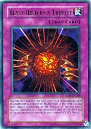 Blast Held by a Tribute (DR1-EN266) - Dark Revelation Volume 1 Unlimited - Premium Yugioh Single from Konami - Just $1.72! Shop now at Game Crave Tournament Store