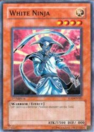 White Ninja (TLM-EN025) - The Lost Millennium 1st Edition - Premium Yugioh Single from Konami - Just $0.25! Shop now at Game Crave Tournament Store