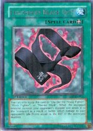 Legendary Black Belt (TLM-EN045) - The Lost Millennium 1st Edition - Premium Yugioh Single from Konami - Just $0.26! Shop now at Game Crave Tournament Store