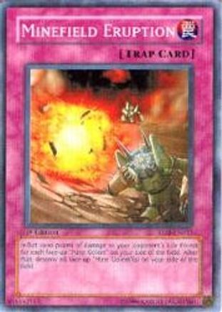 Minefield Eruption (TLM-EN051) - The Lost Millennium 1st Edition - Premium Yugioh Single from Konami - Just $0.25! Shop now at Game Crave Tournament Store