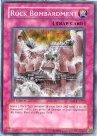 Rock Bombardment (TLM-EN055) - The Lost Millennium 1st Edition - Premium Yugioh Single from Konami - Just $0.08! Shop now at Game Crave Tournament Store