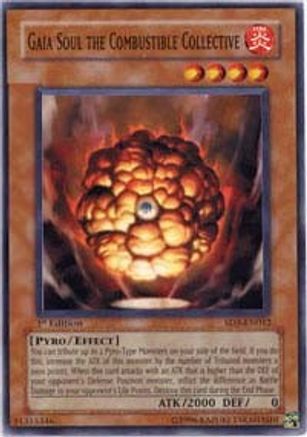 Gaia Soul the Combustible Collective (SD3-EN012) - Structure Deck: Blaze of Destruction 1st Edition - Premium Yugioh Single from Konami - Just $0.25! Shop now at Game Crave Tournament Store