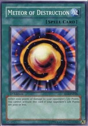 Game Crave Tournament Store - Meteor of Destruction (SD3-EN026)