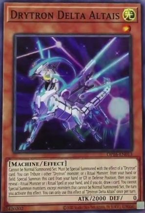 Drytron Delta Altais (OP16-EN013) - OTS Tournament Pack 16 Unlimited - Premium Yugioh Single from Konami - Just $0.26! Shop now at Game Crave Tournament Store