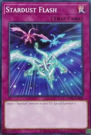 Stardust Flash (OP16-EN023) - OTS Tournament Pack 16 Unlimited - Premium Yugioh Single from Konami - Just $0.25! Shop now at Game Crave Tournament Store