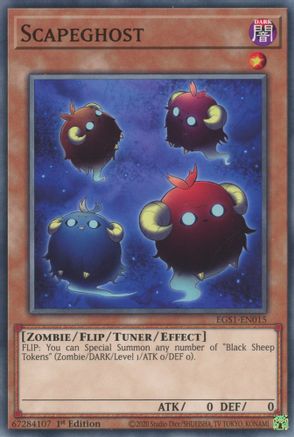 Game Crave Tournament Store - Scapeghost (EGS1-EN015) - Egyptian God Deck:  Slifer the Sky Dragon Unlimited