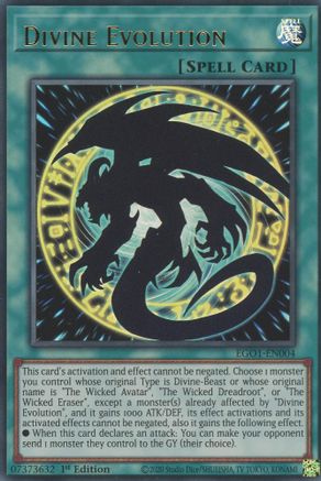 Game Crave Tournament Store - Divine Evolution (EGO1-EN004)