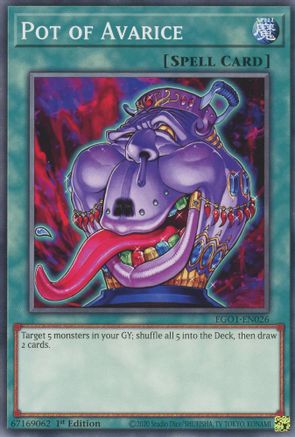 Pot of Avarice (EGO1-EN026) - Egyptian God Deck: Obelisk the Tormentor Unlimited - Premium Yugioh Single from Konami - Just $0.44! Shop now at Game Crave Tournament Store