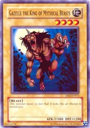 Gazelle the King of Mythical Beasts (DB2-EN071) - Dark Beginning 2 Unlimited - Premium Yugioh Single from Konami - Just $0.23! Shop now at Game Crave Tournament Store