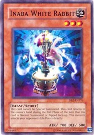 Inaba White Rabbit (DB2-EN176) - Dark Beginning 2 Unlimited - Premium Yugioh Single from Konami - Just $0.48! Shop now at Game Crave Tournament Store