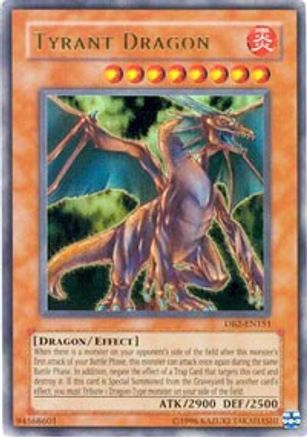 Tyrant Dragon (DB2-EN151) - Dark Beginning 2 Unlimited - Premium Yugioh Single from Konami - Just $10.99! Shop now at Game Crave Tournament Store