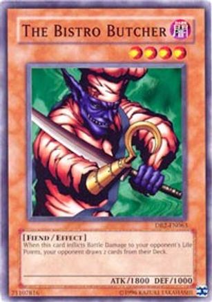 The Bistro Butcher (DB2-EN063) - Dark Beginning 2 Unlimited - Premium Yugioh Single from Konami - Just $0.25! Shop now at Game Crave Tournament Store