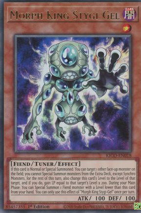 Morph King Stygi-Gel (KICO-EN018) - King's Court 1st Edition - Premium Yugioh Single from Konami - Just $0.25! Shop now at Game Crave Tournament Store