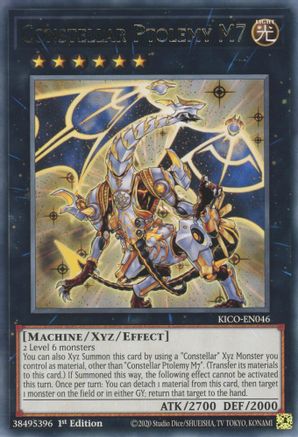 Constellar Ptolemy M7 (KICO-EN046) - King's Court 1st Edition - Premium Yugioh Single from Konami - Just $0.25! Shop now at Game Crave Tournament Store