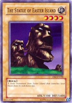 The Statue of Easter Island (DB2-EN088) - Dark Beginning 2 Unlimited - Premium Yugioh Single from Konami - Just $0.40! Shop now at Game Crave Tournament Store