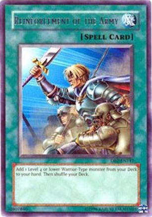 Reinforcement of the Army (DB2-EN147) - Dark Beginning 2 Unlimited - Premium Yugioh Single from Konami - Just $0.63! Shop now at Game Crave Tournament Store